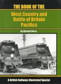 The Book of the West Country and Battle of Britain Pacifics marks to cover 
